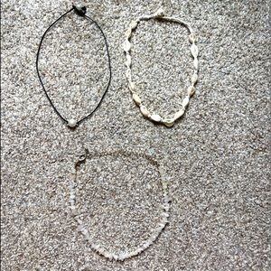 Three Beachy Necklaces